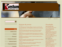 Tablet Screenshot of gestum.asesoris.net